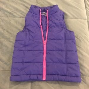 Cute puffer vest for girls